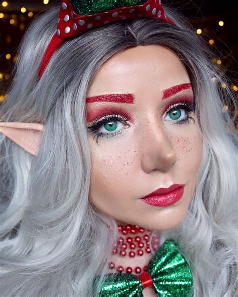 elf for halloween|halloween elf makeup.